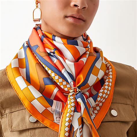 hermes scarf on neck|hermès scarf how to wear.